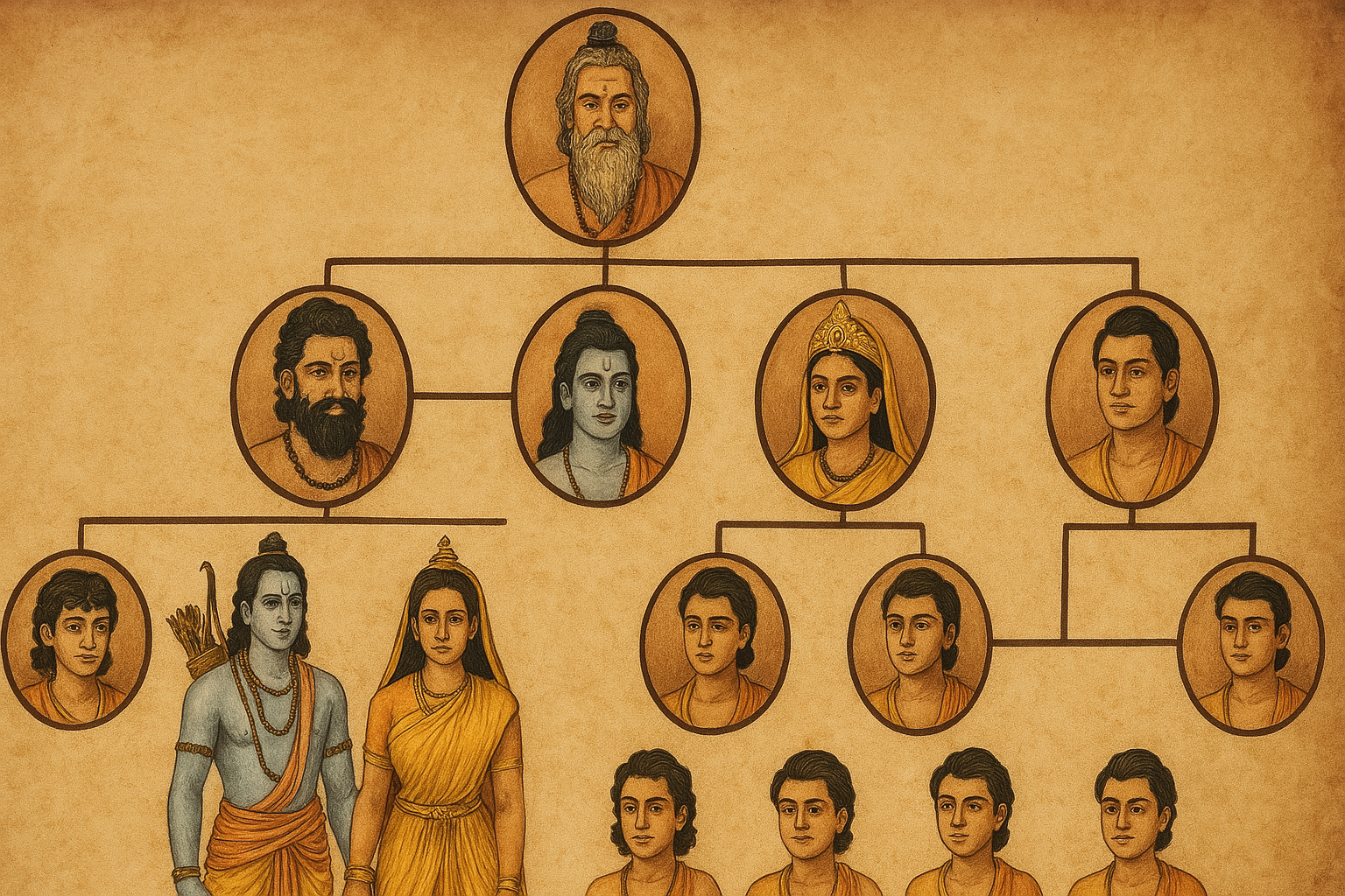 श्रीराम का वंशवृक्ष | रामायण के अनुसार पूरा इतिहास जानें!
